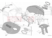DUCATI 2013 Monster 659 ABS FAIRING » PLASTICS