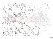 DUCATI 2013 Monster 696 ABS EXHAUST SYSTEM » EXHAUST SYSTEM