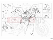 DUCATI 2013 Monster 696 ABS WIRING HARNESS » WIRING HARNESS