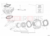 DUCATI 2013 Monster 796 ABS CYLINDER - PISTON » ENGINE CASE