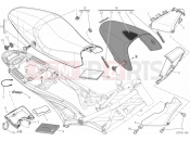 DUCATI 2013 Monster 796 ANNIVERSARY SEAT » TANK/SEAT