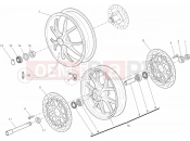 DUCATI 2013 Monster 796 ANNIVERSARY WHEELS » FRONT WHEEL