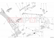 DUCATI 2013 Monster 796 ANNIVERSARY FOOTRESTS, LEFT » UNCLASSIFIED