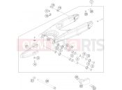HUSQVARNA 2017 Offroad FR 450 RALLY (F2399Q1) [] SWING ARM|Frame|04