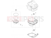 HUSQVARNA 2016 Offroad FE 501 (F2475P5) [US] CYLINDER|Engine|30
