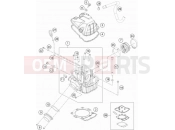 HUSQVARNA 2016 Offroad FE 450 (F2303P4) [EU] CYLINDER HEAD|Engine|36