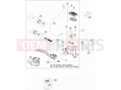 HUSQVARNA 2015 Offroad FE 350 (F2260O4) [AU] FRONT BRAKE CONTROL|Frame|13
