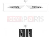 HUSQVARNA 2019 Offroad TE 250i (F2375S7) [US] DECAL|Frame|08