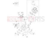 HUSQVARNA 2019 Offroad TE 250i (F2375S7) [US] CYLINDER, CYLINDER HEAD|Engine|30