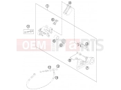 HUSQVARNA 2016 Offroad TE 250 (F2375P8) [US] REAR BRAKE CALIPER|Frame|13