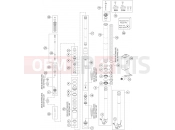 HUSQVARNA 2014 Offroad FE 250 HQV (F2175N4) [US] FRONT FORK DISASSEMBLED|Frame|01