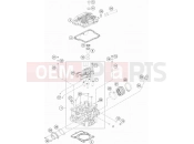 HUSQVARNA 2017 Offroad FE 250 (F2103Q4) [EU] CYLINDER HEAD|Engine|36