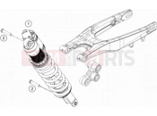 HUSQVARNA 2016 Offroad FE 250 (F2103P4) [EU] SHOCK ABSORBER|Frame|04