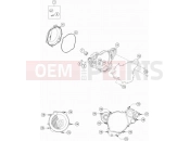 HUSQVARNA 2019 Offroad TX 125 (F2103S9) [EU] CLUTCH COVER|Engine|30