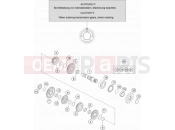 HUSQVARNA 2019 Offroad TX 125 (F2103S9) [EU] TRANSMISSION II - COUNTERSHAFT|Engine|33