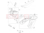 HUSQVARNA 2017 Offroad TC 85 17/14 (F2001Q8) [EU] TANK, SEAT|Frame|07