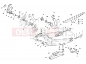 HUSQVARNA 2014 Offroad TE 449-511 REAR SWING ARM
