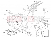 HUSQVARNA 2014 Offroad TE-TXC-TC 250-310 FRAME - FOOTRESTS
