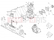 HUSQVARNA WR 250-300 CRANKSHAFT - CYLINDER