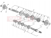 HUSQVARNA WR 250-300 GEAR BOX