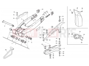 HUSQVARNA 2014 Offroad WR-CR 125 REAR SWING ARM