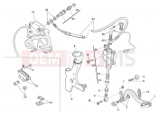 HUSQVARNA 2014 Offroad WR-CR 125 REAR BRAKE SYSTEM
