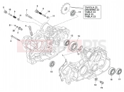 HUSQVARNA 2013 TR 650 TERRA-STRADA CRANKCASE PARTS