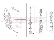 HUSQVARNA 2013 TR 650 TERRA-STRADA REAR SUSPENSION