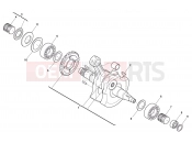 HUSQVARNA 2013 TXC 511 CRANK SHAFT
