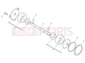 HUSQVARNA 2013 TXC 511 OIL PUMP