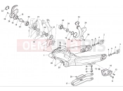 HUSQVARNA 2013 TXC 511 REAR SWING ARM