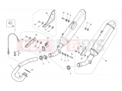 HUSQVARNA TE 449-511 EXHAUST SYSTEM