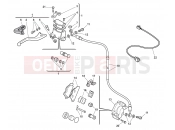 HUSQVARNA TE 449-511 FRONT BRAKE SYSTEM