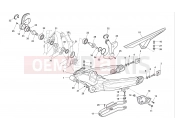 HUSQVARNA TE 449-511 REAR SWING ARM