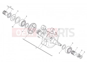 HUSQVARNA 2013 TC 449 CRANK SHAFT