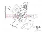 HUSQVARNA 2013 TC 449 CYLINDER HEAD