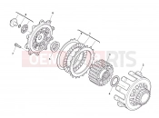 HUSQVARNA 2013 TC 449 CLUTCH