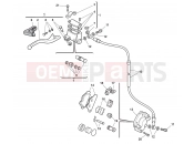HUSQVARNA 2013 TC 449 FRONT BRAKE