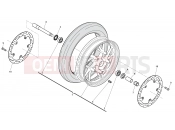 HUSQVARNA 2012 NUDA 900-900R FRONT WHEEL