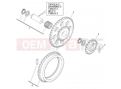 HUSQVARNA 2012 TE 449-511 OILPUMP GEAR