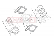HUSQVARNA 2012 TXC 449-511 CYLINDER - PISTON