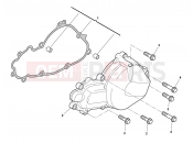 HUSQVARNA 2012 TXC 449-511 GENERATOR COVER
