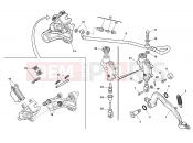 HUSQVARNA 2012 TXC 449-511 REAR BRAKE SYSTEM