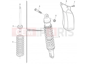 HUSQVARNA 2012 SMR-TE 125 REAR SUSPENSION