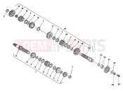 HUSQVARNA 2012 SMS-WRE 125 GEAR BOX