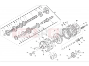 HUSQVARNA 2011 SM-TE 630 PRIMARY DRIVE - CLUTCH