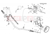 HUSQVARNA 2011 SMR 449-511 HANDLEBAR