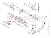 HUSQVARNA 2011 TC 449 GEAR SHIFT
