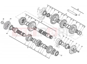 HUSQVARNA 2011 TC 449 GEAR BOX