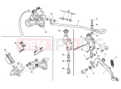 HUSQVARNA 2011 TC 449 REAR BRAKE SYSTEM